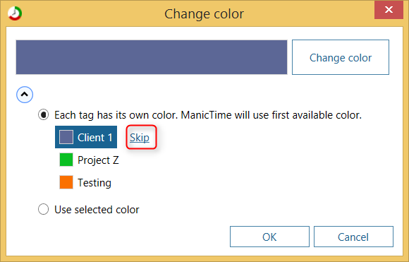 manictime feature request