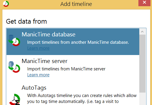 manictime server